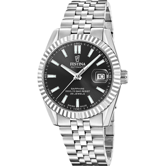 Orologio Festina Uomo Swiss Made in Acciaio F20090/4 - F20090/4